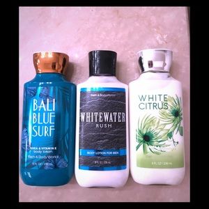 Bath Body Works 3 Lotion Bundle